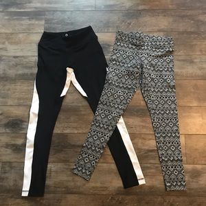 Bundle of two leggings size XS